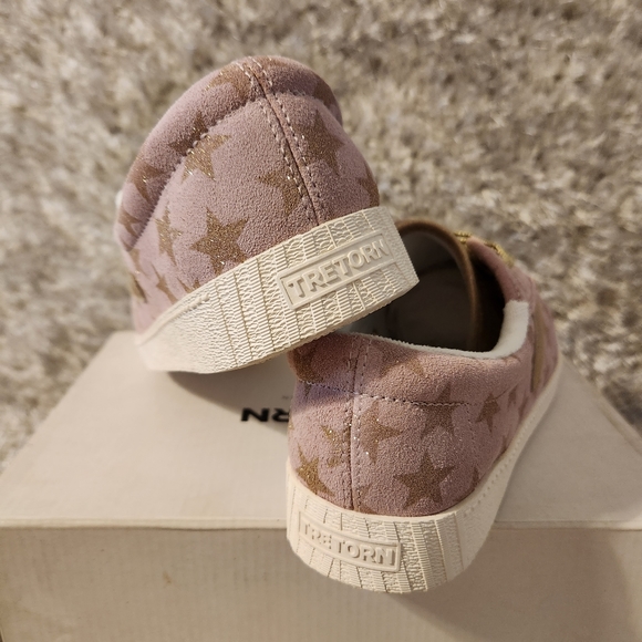 TRETORN x ANTHROPOLOGIE Nylite 25 Plus Suede Leather Lace-Up Sneakers, US 8W - Picture 3 of 10